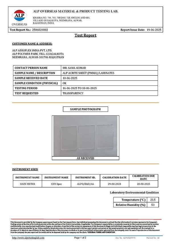 Home pmma transparency page 1