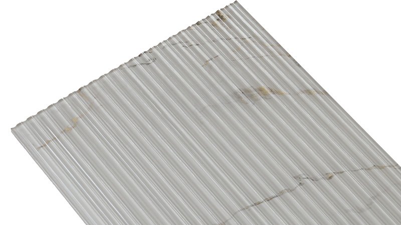 Home fluted marble